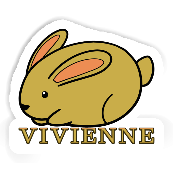 Vivienne Autocollant Lapin Image