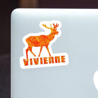 Sticker Deer Vivienne Laptop Image