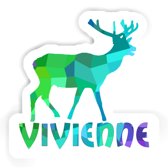 Vivienne Sticker Deer Laptop Image