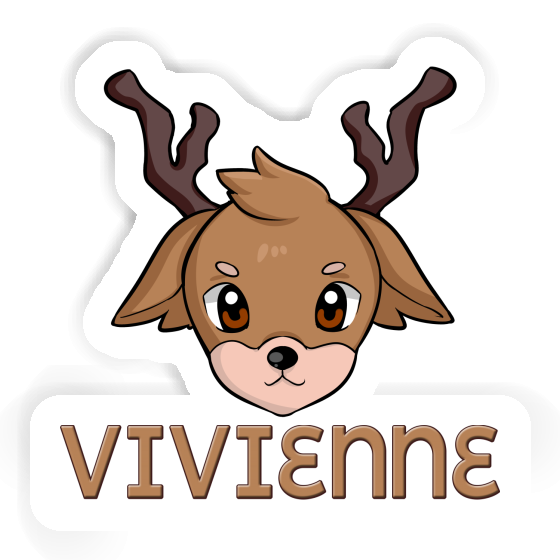 Sticker Deerhead Vivienne Notebook Sticker Deerhead Vivienne Gift package Image