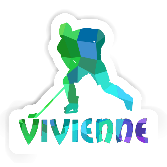 Sticker Eishockeyspieler Vivienne Image