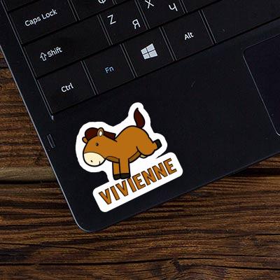 Vivienne Sticker Horse Notebook Image