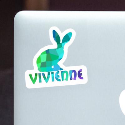 Hase Aufkleber Vivienne Image