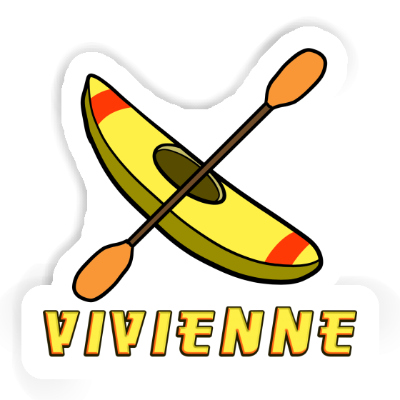Sticker Vivienne Canoe Image