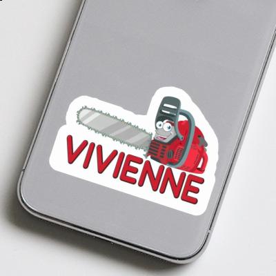 Vivienne Autocollant Tronçonneuse Laptop Image