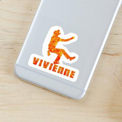 Autocollant Grimpeur Vivienne Autocollant Grimpeur Vivienne Image