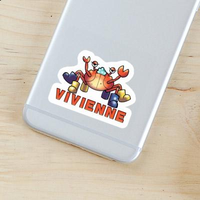 Autocollant Crabe Vivienne Laptop Image