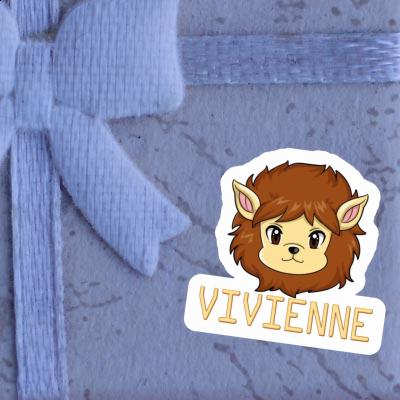 Vivienne Autocollant Tête de lion Laptop Vivienne Autocollant Tête de lion Laptop Image