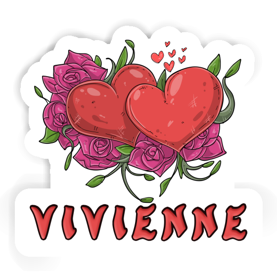 Vivienne Sticker Heart Notebook Vivienne Sticker Heart Notebook Image
