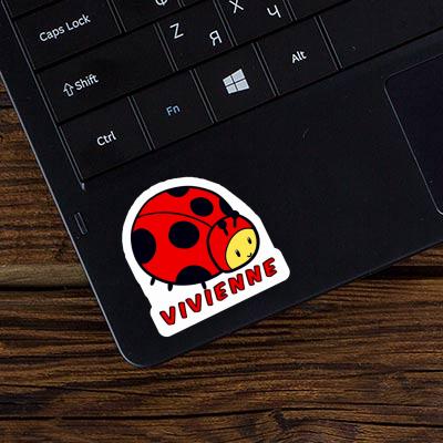 Autocollant Vivienne Coccinelle Laptop Image