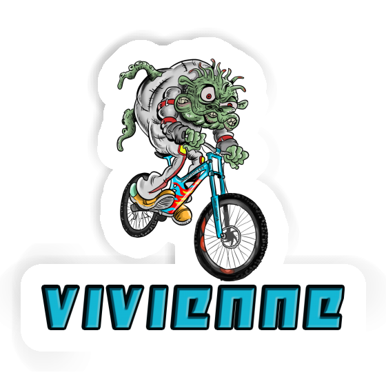 Autocollant Vététiste Vivienne Image