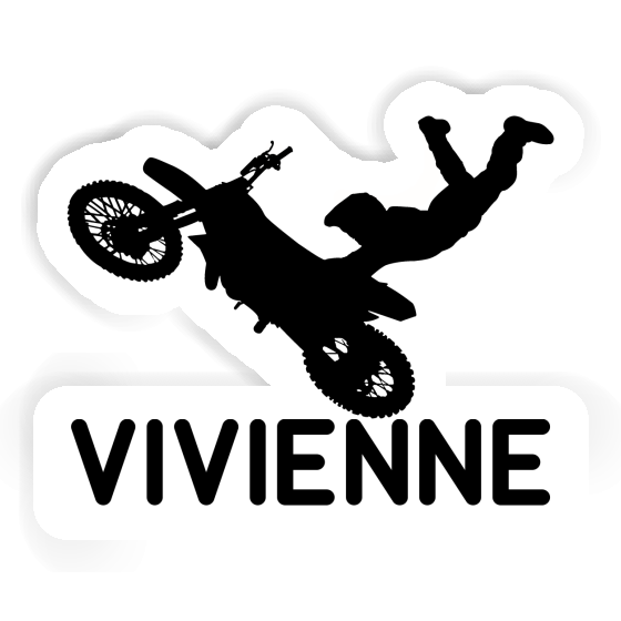 Sticker Motocross Rider Vivienne Notebook Sticker Motocross Rider Vivienne Notebook Image