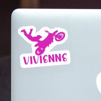 Sticker Motocross Rider Vivienne Notebook Sticker Motocross Rider Vivienne Gift package Image
