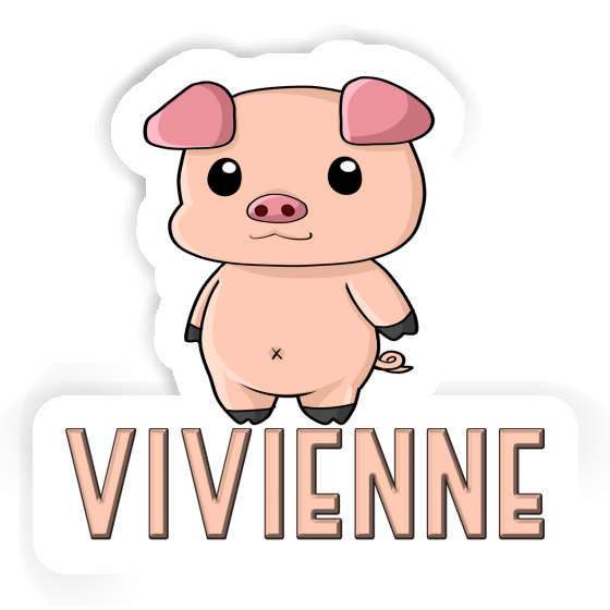Schweinchen Aufkleber Vivienne Laptop Schweinchen Aufkleber Vivienne Laptop Image