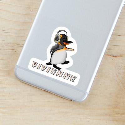 Vivienne Autocollant Pingouin musicien Notebook Vivienne Autocollant Pingouin musicien Gift package Image