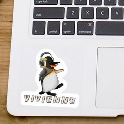 Vivienne Sticker Music Penguin Notebook Vivienne Sticker Music Penguin Notebook Image