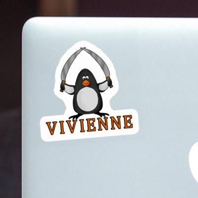 Pingouin de combat Autocollant Vivienne Gift package Image