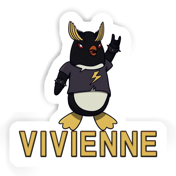 Vivienne Autocollant Pingouin Laptop Vivienne Autocollant Pingouin Laptop Image