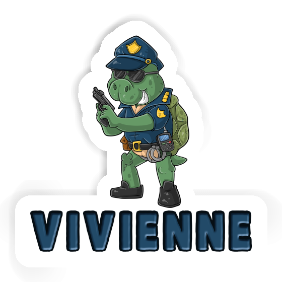 Sticker Vivienne Police Officer Notebook Sticker Vivienne Police Officer Gift package Image