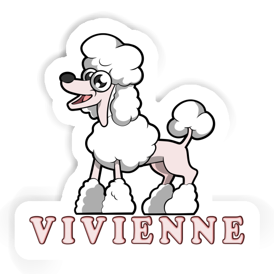 Vivienne Sticker Poodle Notebook Vivienne Sticker Poodle Gift package Image