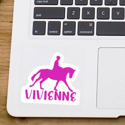 Cavalière Autocollant Vivienne Laptop Cavalière Autocollant Vivienne Laptop Image