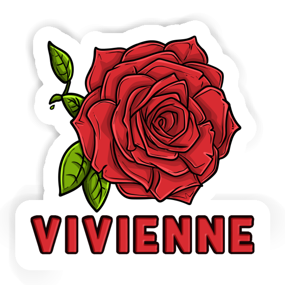 Sticker Rose blossom Vivienne Notebook Sticker Rose blossom Vivienne Gift package Image