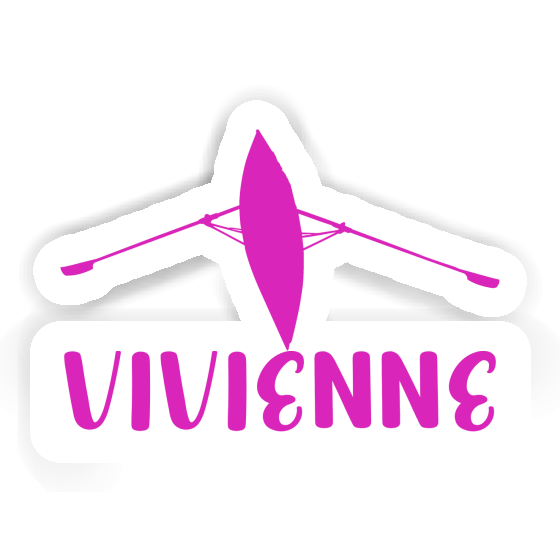 Bateau à rames Autocollant Vivienne Notebook Bateau à rames Autocollant Vivienne Notebook Image