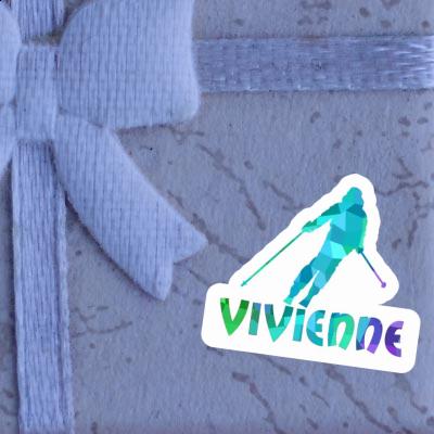 Autocollant Skieuse Vivienne Notebook Autocollant Skieuse Vivienne Gift package Image