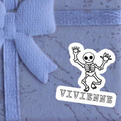 Autocollant Vivienne Squelette Notebook Image