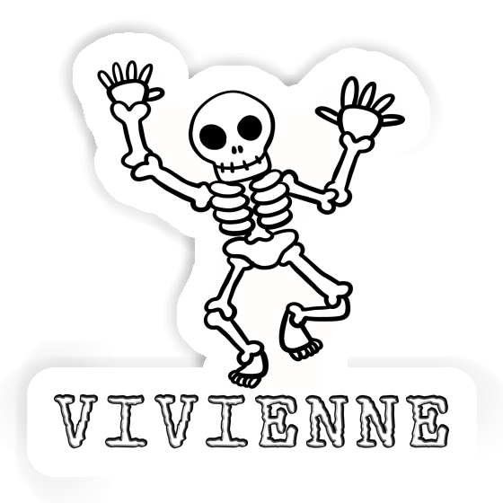 Autocollant Vivienne Squelette Gift package Image
