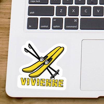 Vivienne Autocollant Ski Notebook Vivienne Autocollant Ski Notebook Image