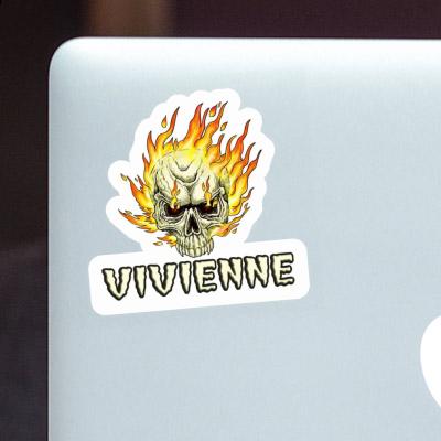 Vivienne Sticker Skull Notebook Image