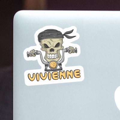 Vivienne Sticker Motorbike Rider Image