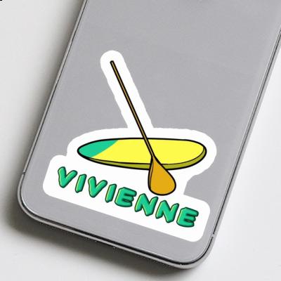 Vivienne Autocollant Stand Up Paddle Laptop Image