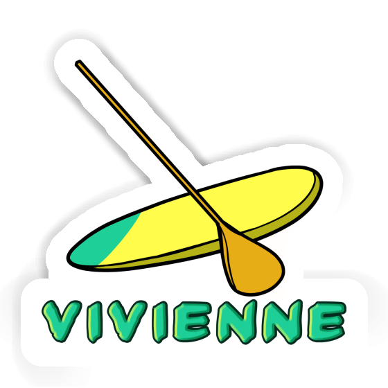 Vivienne Autocollant Stand Up Paddle Notebook Image