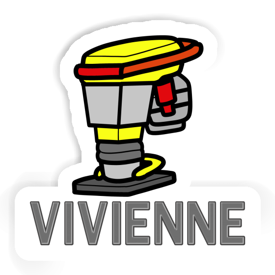 Sticker Vibratory tamper Vivienne Notebook Sticker Vibratory tamper Vivienne Gift package Image