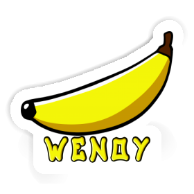Wendy Aufkleber Banane Image