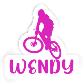 Aufkleber Wendy Downhiller Image