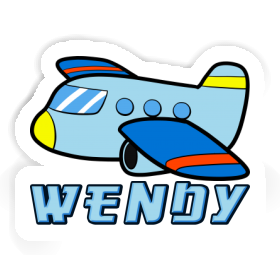 Wendy Autocollant Avion Image