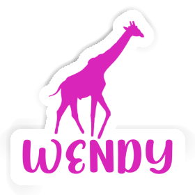 Wendy Sticker Giraffe Image