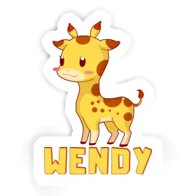 Wendy Sticker Giraffe Image