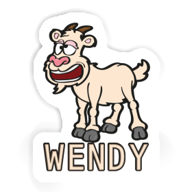 Wendy Autocollant Chèvre Image