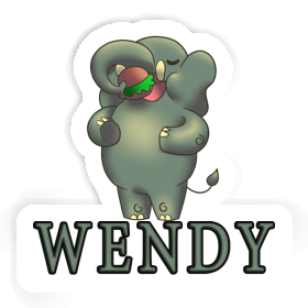 Aufkleber Hamburger Wendy Image
