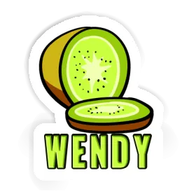 Autocollant Kiwi Wendy Image