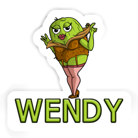 Sticker Kiwi Wendy Image