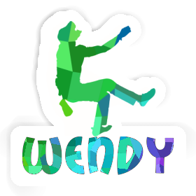 Wendy Autocollant Grimpeur Image