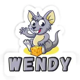 Souris Autocollant Wendy Image