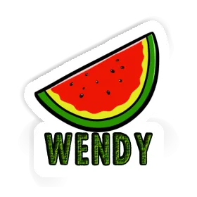 Autocollant Wendy Pastèque Image