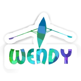 Autocollant Wendy Bateau à rames Image