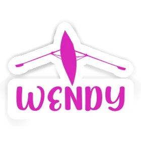 Autocollant Wendy Bateau à rames Image